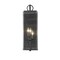 Z-Lite Sana 3 Light Outdoor Wall Sconce, Black And Seedy 592B-BK - alternate 3
